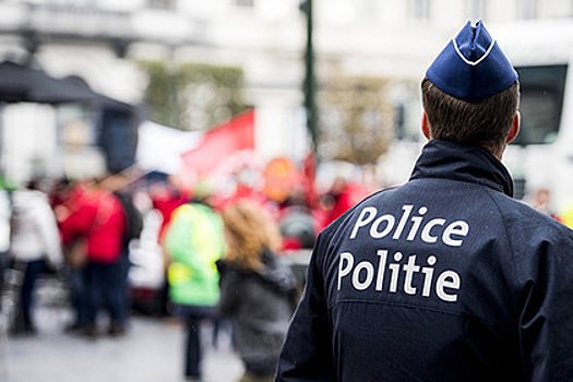 В Брюсселе избит полицейский