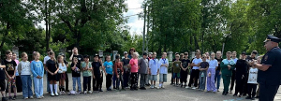 Ивановские летние школьные лагеря стали площадками для изучения вопросов безопасного поведения на дорогах