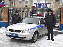 Сотрудники Госавтоинспекции помогли беременной своевременно добраться до роддома в Волгограде