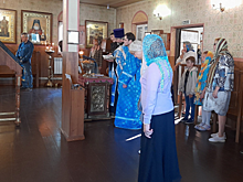 В храме Святых праведных Симеона Богоприимца и Анны пророчицы отслужили молебен на начало учебного года