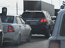 Под Волгоградом днем 22 ноября образовался крупный затор на дорогах