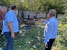Украинский дрон за 18 млн рублей упал на уличный туалет под Воронежем