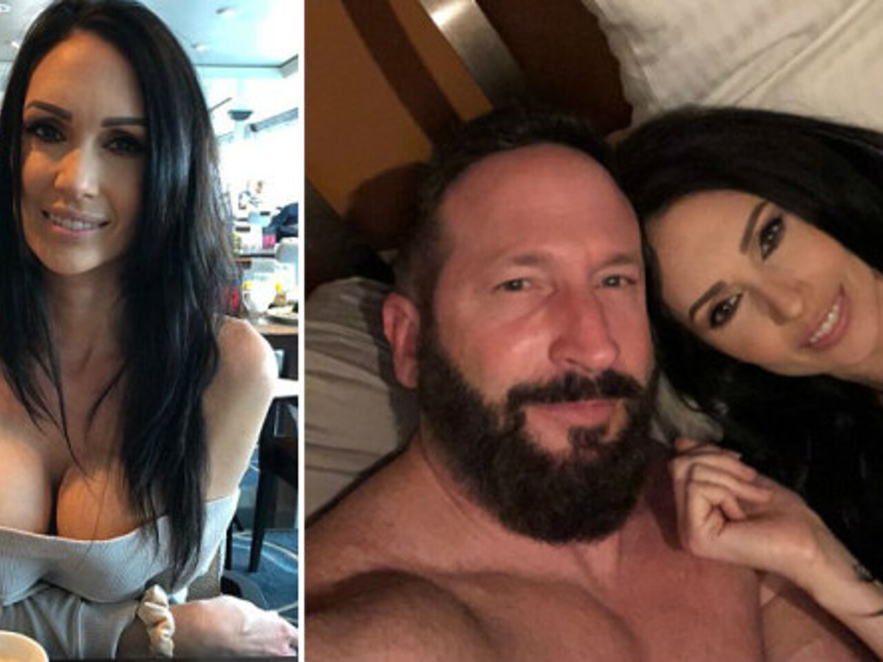 Интерсекс күйеуі мен әйелі порно