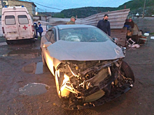 В Рязани Volkswagen влетел в Renault