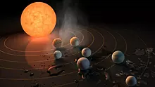 У некоторых звезд может быть до семи обитаемых планет