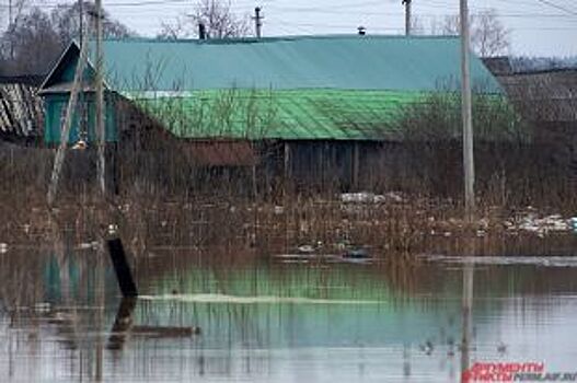 В Кудымкаре закончился пик паводка