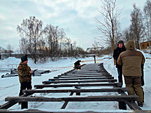 В Ивантеевке Городского округа Пушкинский продолжается создание зоны отдыха на берегу реки Учи