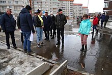 В Ижевске обновили ливнёвку во дворах на улице Советской у стадиона «Зенит»