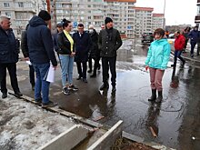 В Ижевске обновили ливнёвку во дворах на улице Советской у стадиона «Зенит»