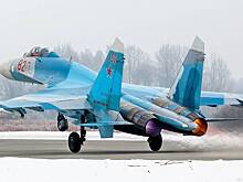 Истребители Су-27 сопроводили военные самолеты Франции над Черным морем