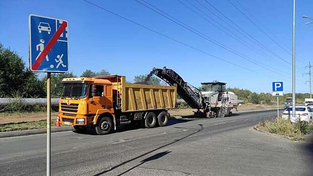 В Оренбурге на улице Транспортной стартовал дорожный ремонт