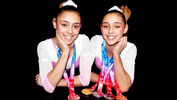 Азербайджанские близняшки тащат британскую гимнастику. Джессика Гадирова на ЧЕ отняла у России золото в вольных