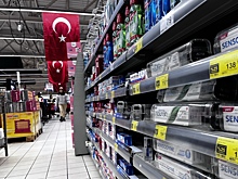 Данные по годовой инфляции в Турции оказались выше ожиданий