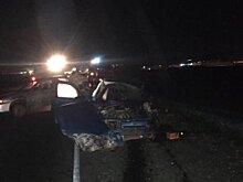 На трассе под Уфой мужчина погиб после тарана фуры легковушки (ФОТО)