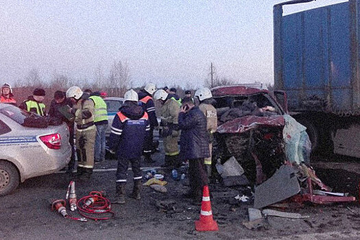 Власти сообщили о тяжелом состоянии двух пострадавших в ДТП в Вологодской области