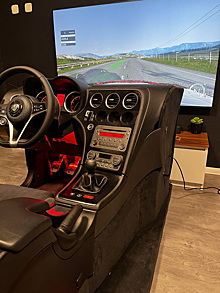 Взгляните на этот домашний DIY-симулятор с использованием деталей интерьера Alfa Romeo