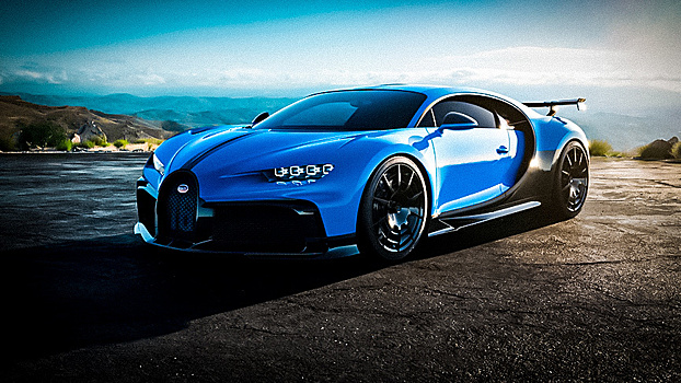 Представлен трековый Bugatti Chiron Pur Sport