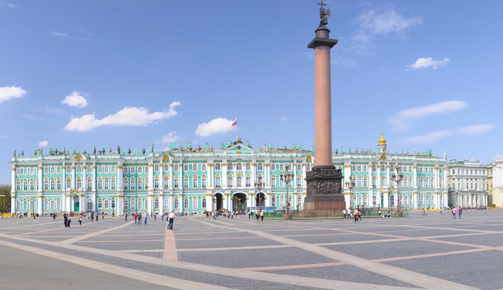 Дворцовая площадь, Санкт-Петербург, Россия, Европа