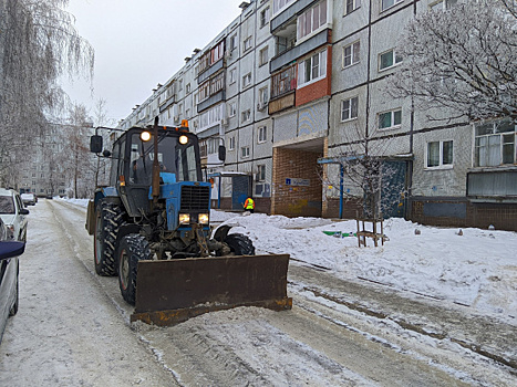 В Тольятти за зимнее содержание территорий жилых кварталов будут отвечать три организации