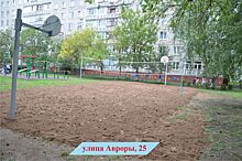 В Кировском районе города Уфы появилось еще 7 волейбольных площадок