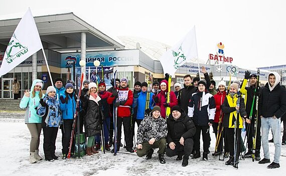 Сотрудники ТАИФ-НК присоединились к юбилейной гонке "Лыжня России"