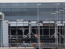 Зал вылетов аэропорта Брюсселя возобновит работу 1 мая