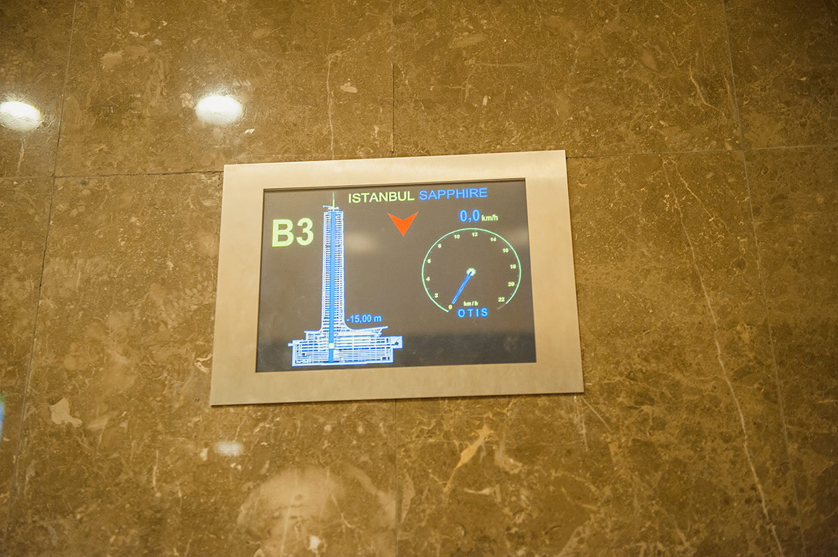 Небоскреб Istanbul Sapphire, Стамбул, Турция, Ближний Восток