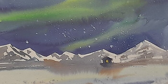 Мастер-класс по декоративной живописи прошел в Семейном центре «Берегиня»