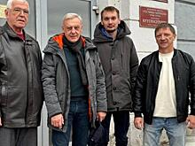Заслуженный артист России Александр Половцев побывал в Курске с гумпомощью