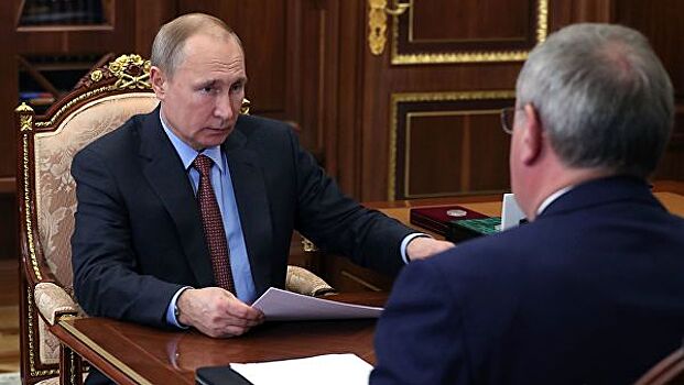 Рогозин рассказал Путину о ходе работ по "Сармату"