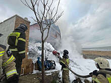 МЧС России опубликовало фото с места крушения вертолета в Дагестане