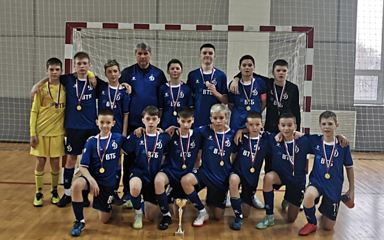 Футбольная Школа «Динамо» выиграла первенство города по мини-футболу в Новосибирске