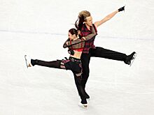 Диана Дэвис и Глеб Смолкин показали шестой результат в ритм-танце в командном турнире ОИ