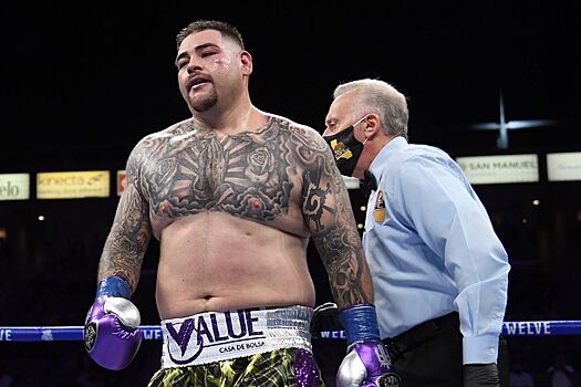 Бывшая девушка Энди Руиса обвинила его в домашнем насилии