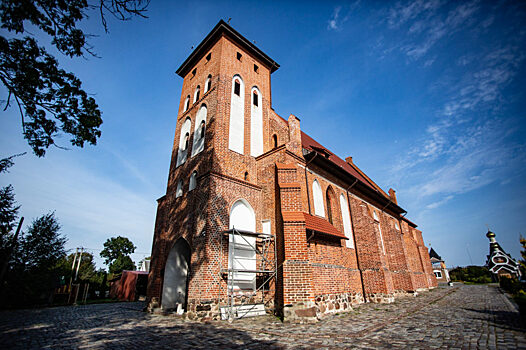 Прусские древности: кирха Арнау (монастырь св. Екатерины)