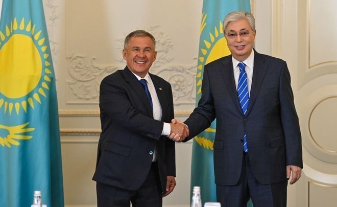 Рустам Минниханов поздравил Касыма-Жомарта Токаева с победой на выборах президента Казахстана