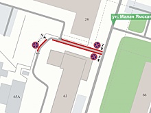 Парковка автомобилей будет ограничена на улице Малой Ямской с 14 декабря