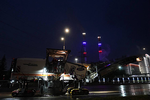 Дорожники принялись за ремонт Кузнецкого проспекта в Кемерове
