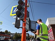 В Иркутске ведутся работы по подключению новых светофорных объектов