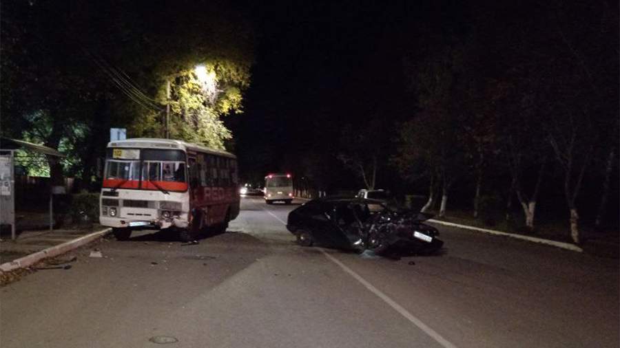 Под Воронежем пять человек пострадали в ДТП с автобусом