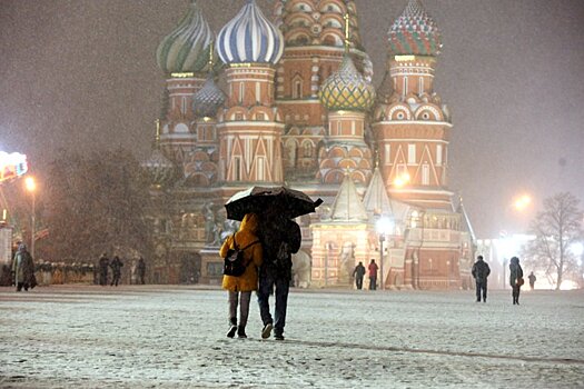 Сугробы в Москве выросли на 9 см за двое суток