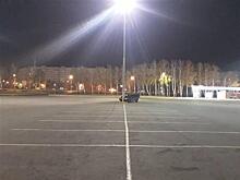 16-летний водитель в Тольятти не смог избежать столкновения со столбом на парковке