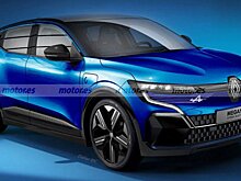 Кроссовер Renault Megane E-Tech Electric выйдет на рынок в спортивной версии Alpine Line