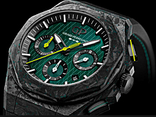 Aston Martin и Girard-Perregaux создали часы из карбона от болидов «Формулы-1»