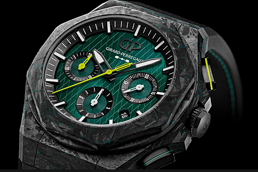 Aston Martin и Girard-Perregaux создали часы из карбона от болидов «Формулы-1»