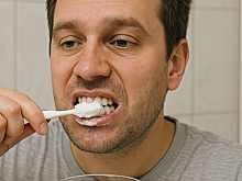 Стоматолог объяснила, почему после отбеливания содой зубы темнеют