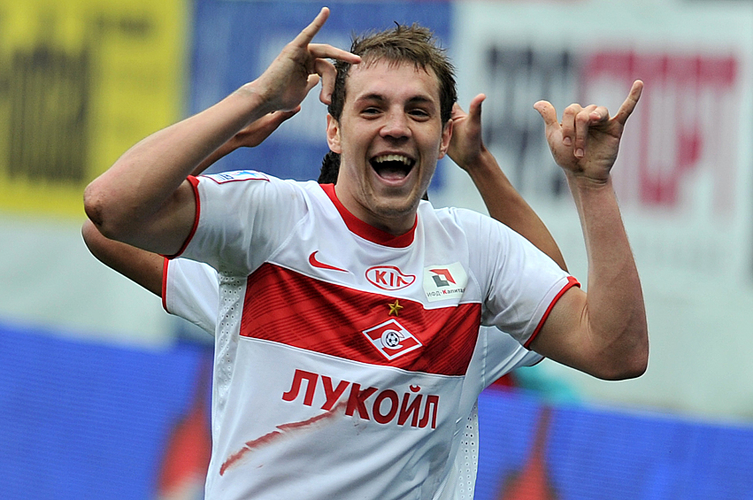 Артем Дзюба в 2012 году