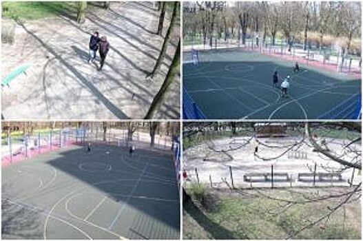 В парке им. Юрия Гагарина установили видеонаблюдение