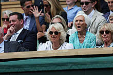 Королева Камилла посмотрела теннисный матч на Уимблдонском турнире