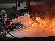 Автомобиль загорелся в центре Москвы
